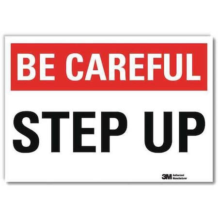 Safety Decal, 7 in H, 10 in W, Reflective Sheeting, Vertical Rectangle, English, U7-1039-RD_10X7 MPN:U7-1039-RD_10X7