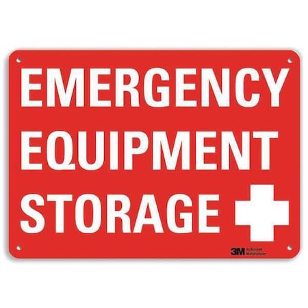 Facility Sign, 10 in H, 14 in W, Plastic, Horizontal Rectangle, English, U7-1070-NP_14X10 MPN:U7-1070-NP_14X10