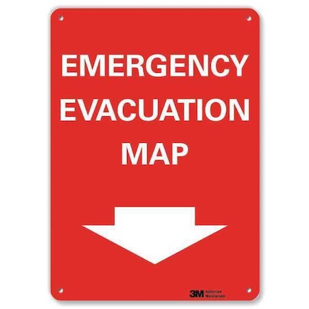 Safety Sign, 10 in Height, 7 in Width, Plastic, Horizontal Rectangle, English MPN:U7-1071-NP_7X10