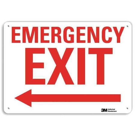 Exit Sign, Recycled Plastic, 10