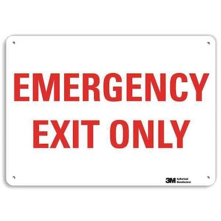 Exit Sign, Recycled Aluminum, 14