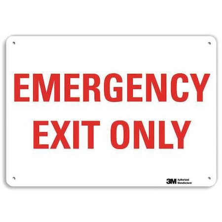 Exit Sign, Recycled Plastic, 10