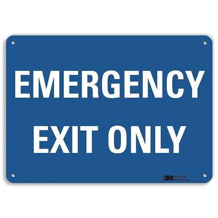 Exit Sign, Recycled Plastic, 10