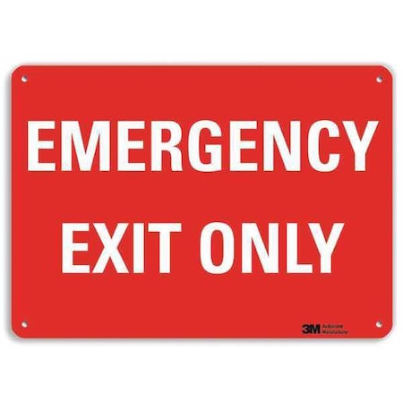 Exit Sign, Recycled Plastic, 10