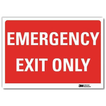 No Header, Emergency Exit Only, 10