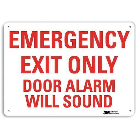 Exit Sign, Recycled Plastic, 14