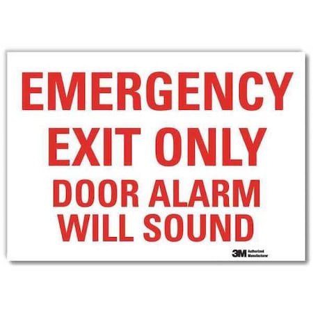 Exit Sign, Vinyl, 14