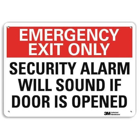 Exit Sign, Recycled Plastic, 10