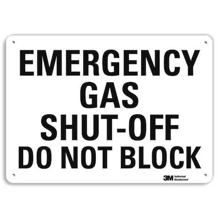 Facility Sign, 7 in H, 10 in W, Plastic, Vertical Rectangle, English, U7-1111-NP_10X7 MPN:U7-1111-NP_10X7