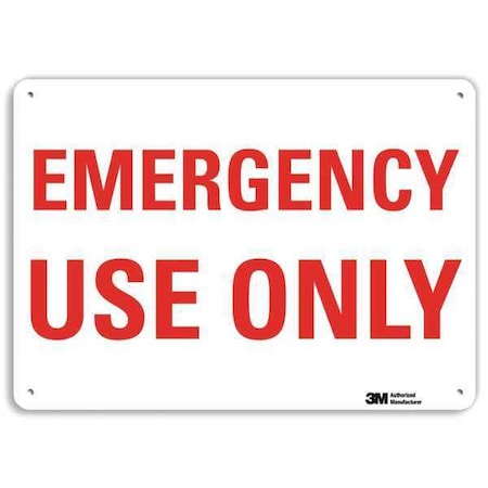 Plastic Safety Sign, 10