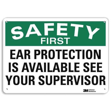 Plastic Safety Sign, 14