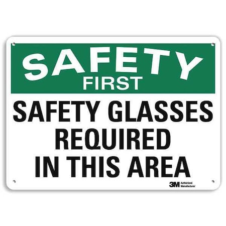Plastic Safety Sign, 10