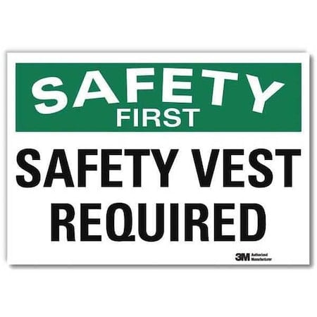 Safety Decal, Reflctv Vinyl, 10inHx14inW, U7-1248-RD_14X10 MPN:U7-1248-RD_14X10