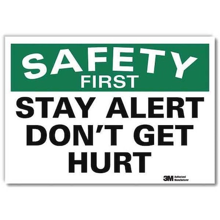 Safety Decal, 7 in H, 10 in W, Reflective Sheeting, Vertical Rectangle, English, U7-1250-RD_10X7 MPN:U7-1250-RD_10X7