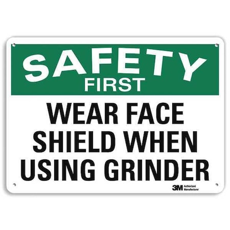 Plastic Safety Sign, 14