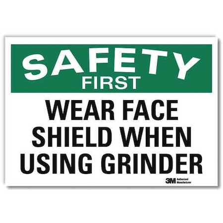 Safety Decal, Reflective Vinyl, 5inHx7inW, U7-1268-RD_7X5 MPN:U7-1268-RD_7X5