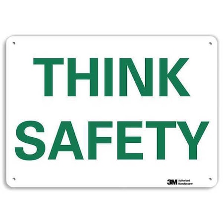 Notice Sign, 10 in H, 14 in W, Plastic, English, U7-1328-NP_14X10 MPN:U7-1328-NP_14X10