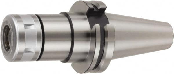 Collet Chuck: 2.75 to 16 mm Capacity, Slim Chuck Collet, 40 mm Shank Dia, Taper Plus Shank MPN:NCAT40-SK16C-90U-IDU