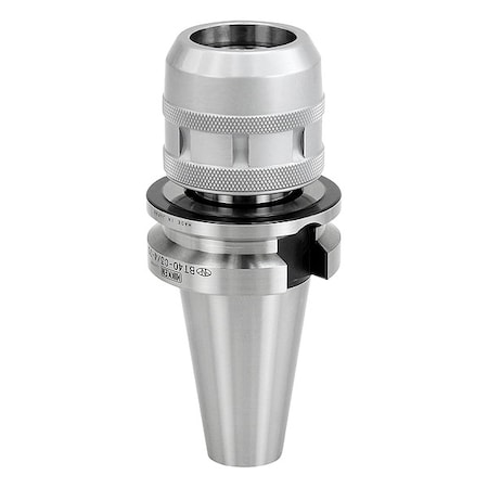 Milling Chuck Holder, BT40, Nose 2.047in MPN:BT40-C3/4-70
