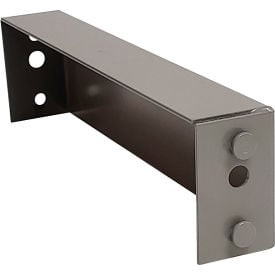 Lyon® Back to Wall Rivet Rack Tie Dove Gray DDBW9