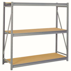 Lyon® 3 Level Heavy Duty Bulk Storage Rack Particle Board Deck Starter 60