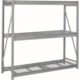 Lyon® 3 Level Heavy Duty Bulk Storage Rack Wire Deck Starter 60