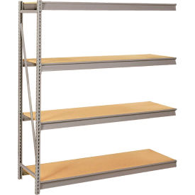 Lyon® 4 Level Heavy Duty Bulk Storage Rack Wood Deck Add On 60