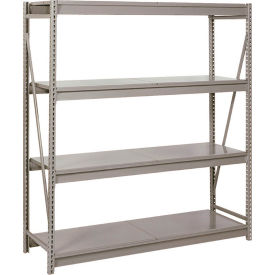 Lyon® 4 Level Heavy Duty Bulk Storage Rack Steel Deck Starter 60