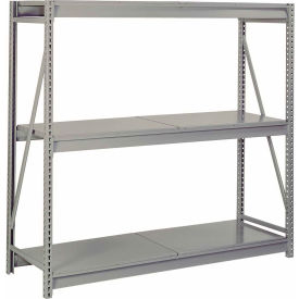 Lyon® 3 Level Heavy Duty Bulk Storage Rack Steel Deck Starter 72