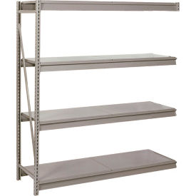 Lyon® 4 Level Heavy Duty Bulk Storage Rack Steel Deck Add On 72