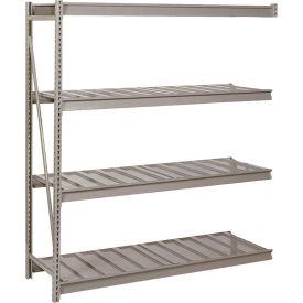 Lyon® 4 Level Heavy Duty Bulk Storage Rack Ribbed Steel Add On 96