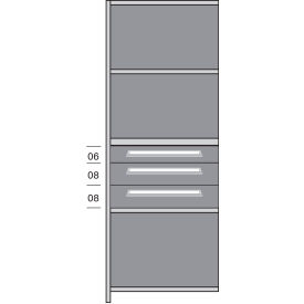 Lyon® 2000 Add-On Beaded Post Drawers in Shelving 36