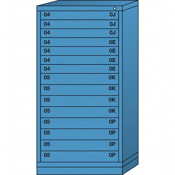 Standard Eye-Level - Multiple Drawer Access Steel Storage Cabinet: 30