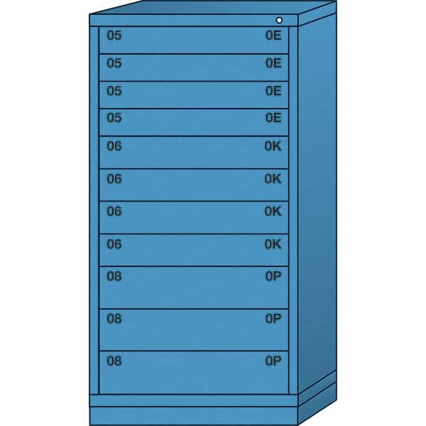 Standard Eye-Level - Single Drawer Access Steel Storage Cabinet: 30