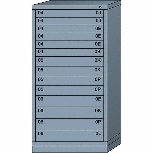 Standard Eye-Level - Multiple Drawer Access Steel Storage Cabinet: 30