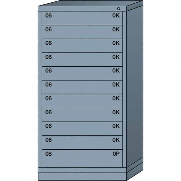 Standard Eye-Level - Multiple Drawer Access Steel Storage Cabinet: 30