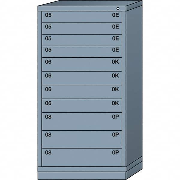 Standard Eye-Level - Multiple Drawer Access Steel Storage Cabinet: 30
