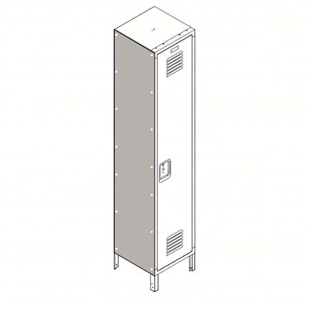 Locker Painted Side Panel MPN:DDLECPSF60P12-1