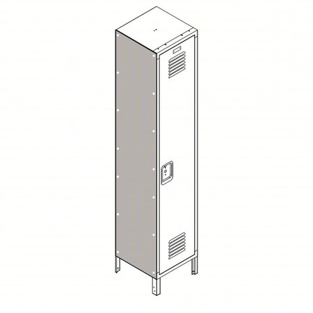 Locker Painted Side Panel MPN:DDLECPSF72P18-1