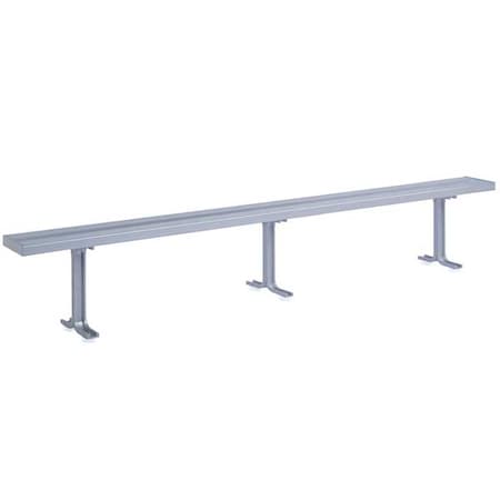 Locker Room Bench, 3 Pedestals, 10 Ft MPN:NF5827