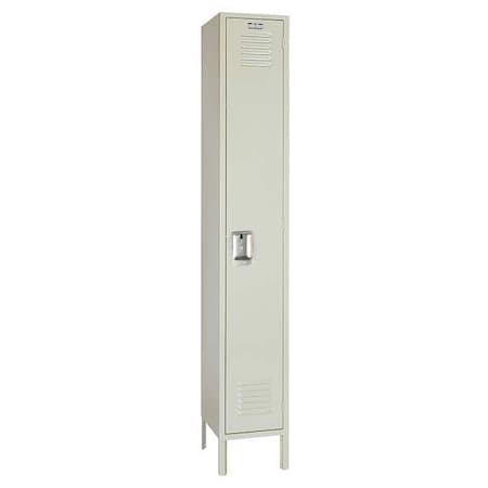 Wardrobe Locker, 12 in W, 12 in D, 78 in H, (1) Wide, (2) Tier, Putty MPN:PP5202ISU