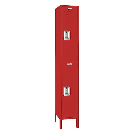 Wardrobe Locker, 12 in W, 15 in D, 78 in H, (1) Wide, (2) Tier MPN:YFC5212ISU