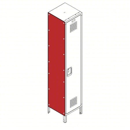Locker Painted Side Panel MPN:YFLECPSF60P15-1