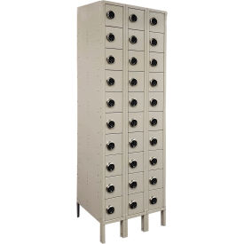 Lyon® 10 Tier 30 Door Cell Phone Locker w/ Digital Lock 27