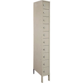 Lyon® 10 Tier 10 Door Cell Phone Locker w/ Hasp Lock 9