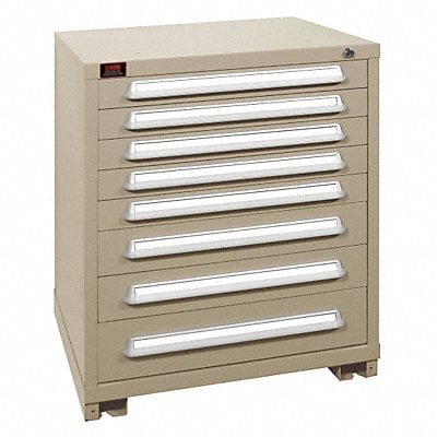 Mod Drawer Cab 37-1/4 H 8 Drawer Putty MPN:PPS403030000AIL