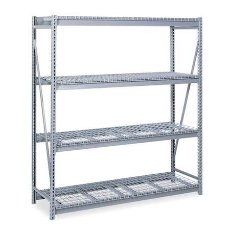 Starter Bulk Storage Rack, 36 in D, 60 in W, 3 Shelves, Dove Gray MPN:DD67213SW