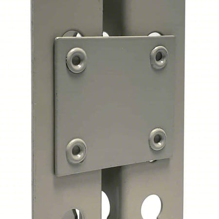 Tie Plate, Gray, Steel MPN:DDMP