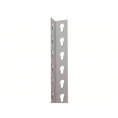 Angle End Upright Post, Gray, Steel MPN:DDUL72