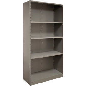 Lyon® 2000 5 Shelf Closed Steel Shelving Angle Post 48